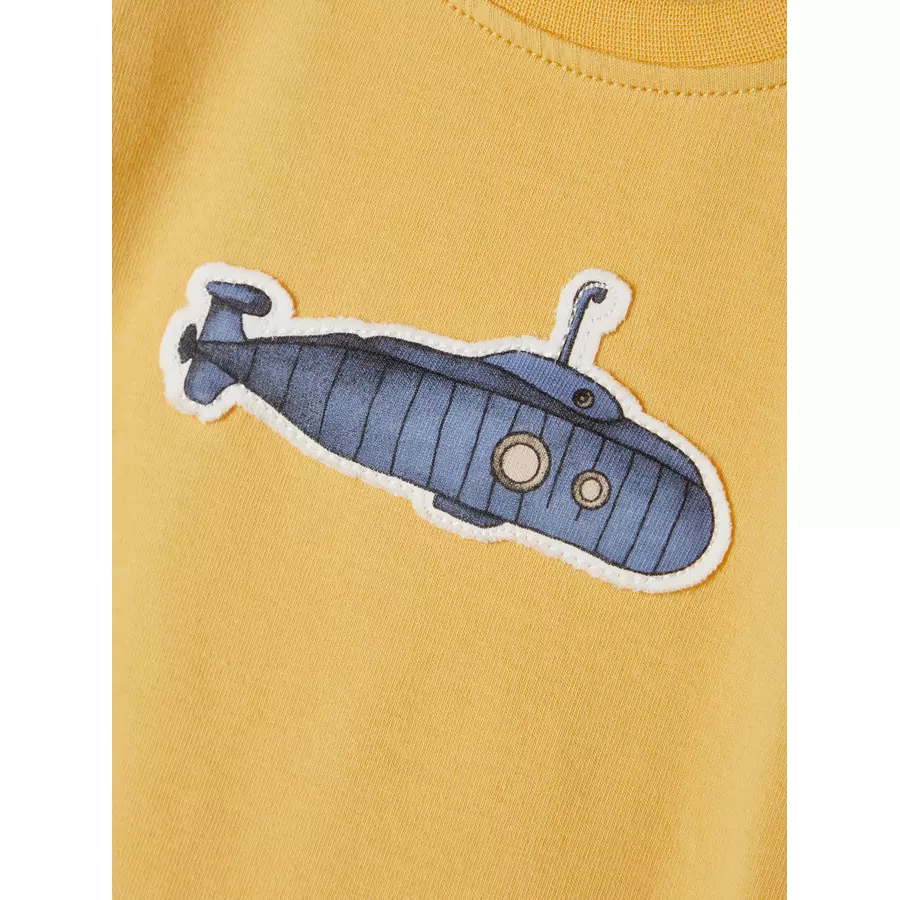 name it Langarmshirt Nbmfranz Ochre