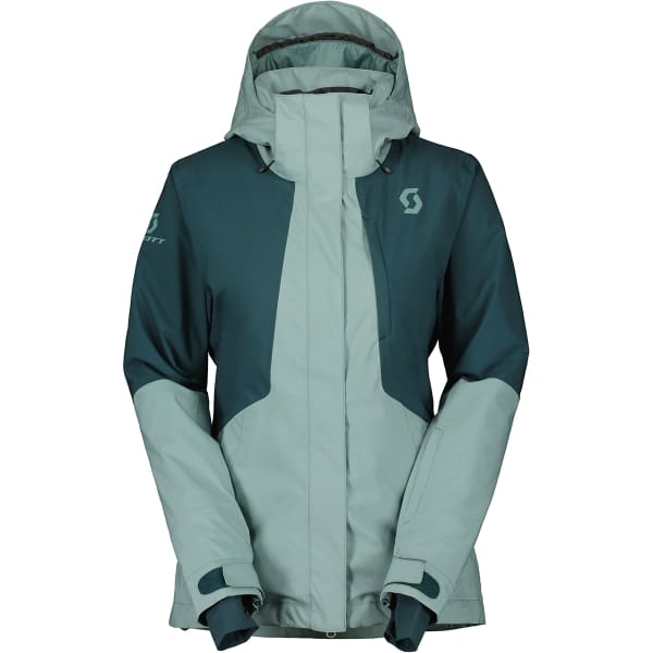 Veste de ski SCOTT JACKET W'S ULTIMATE DRYO 10 ARUBA GREEN/NORTHERN MINT GREEN