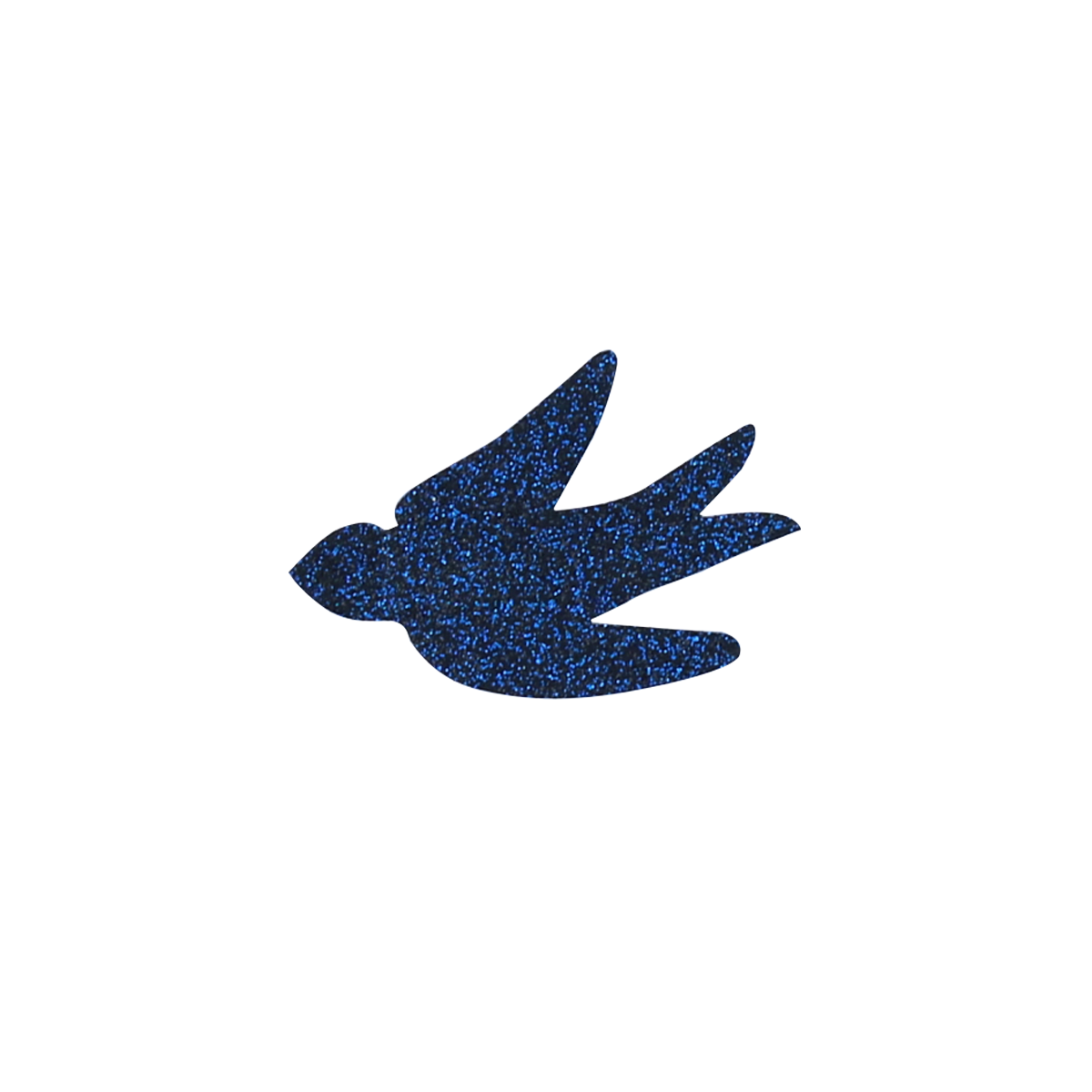 Broche hirondelle pailletée Maison Suzanne