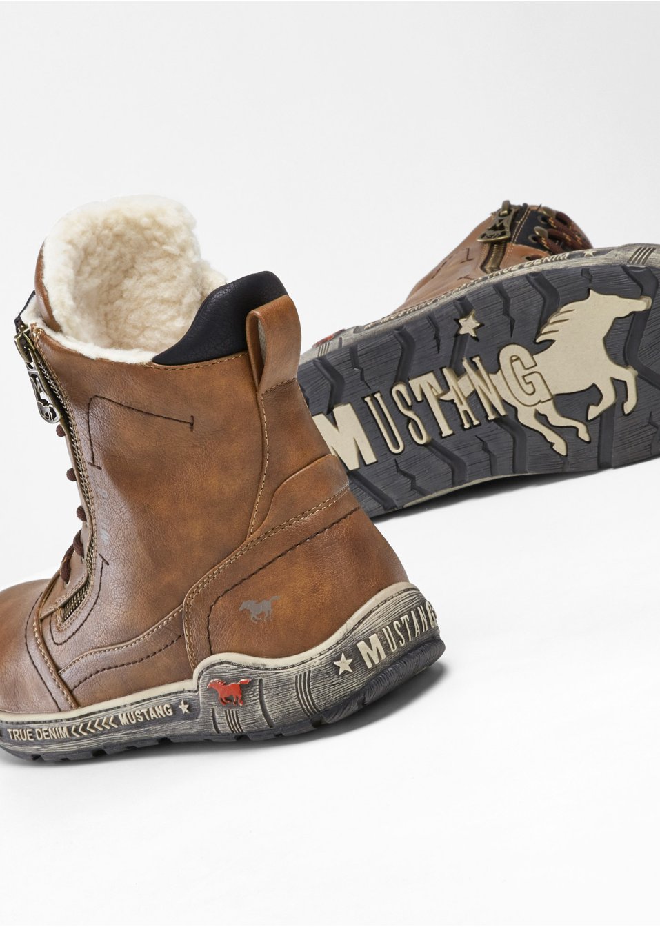 Boots à lacets Mustang