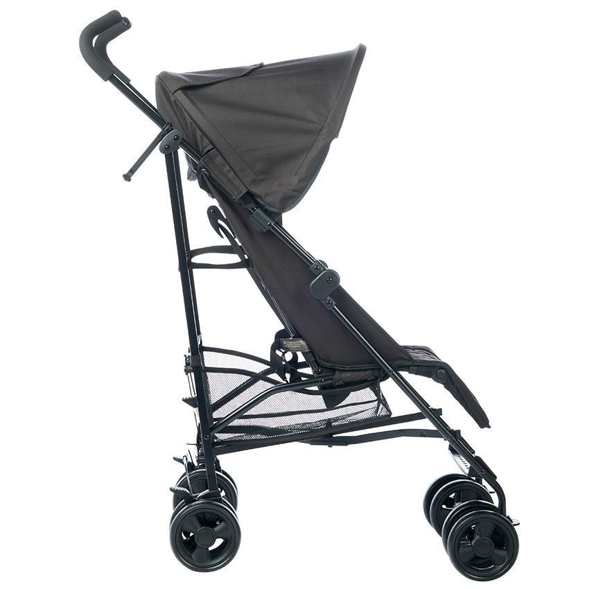 Poussette canne inclinable AVA - Noir - Ecru