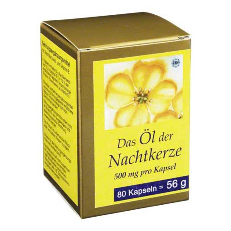 Nachtkerze Öl Kapseln 500 mg, 80 St