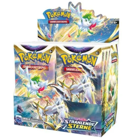 Pokemon Schwert & Schild - Strahlende Sterne Display, 36 Booster