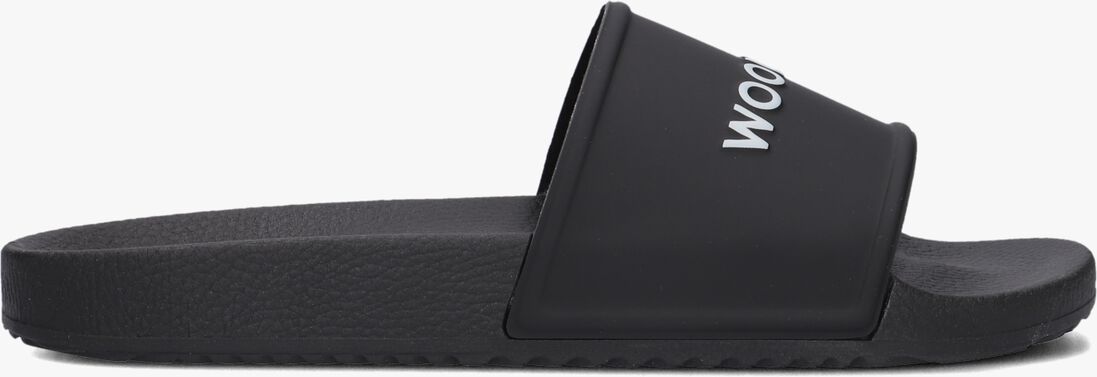 WOOLRICH zwarte woolrich badslippers slide eva