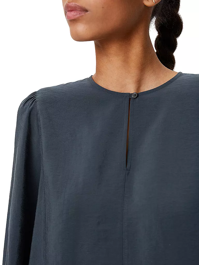 MARC O' POLO DENIM Blusenshirt dunkelblau