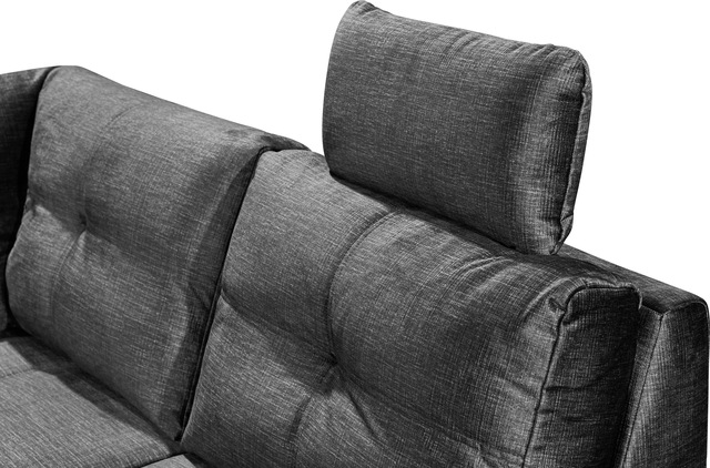 ED EXCITING DESIGN Wohnlandschaft »Alija U-Form« mit Bettfunktion, Bettkasten, Armteilverstellung & Kopfstützen