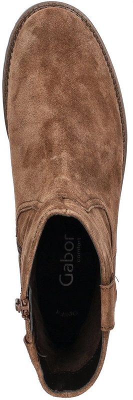 Gabor - 723.2 - Enkellaarsjes - Beige - Leer