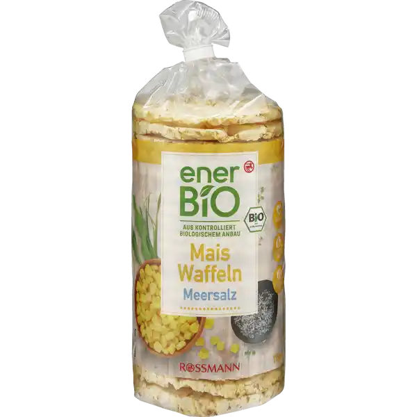 Maiswaffeln Meersalz