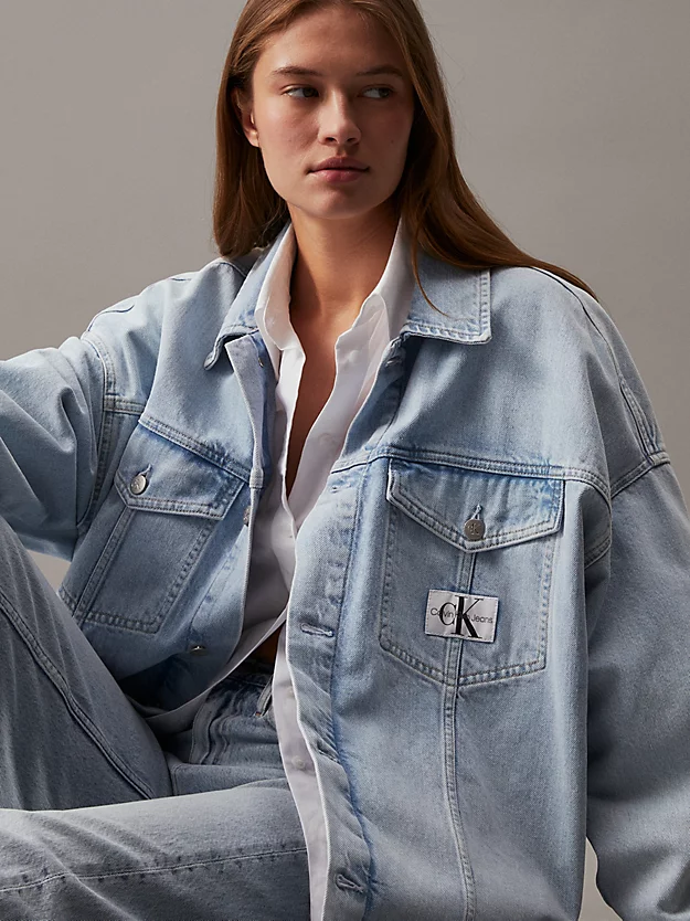 Jaqueta jeans oversized