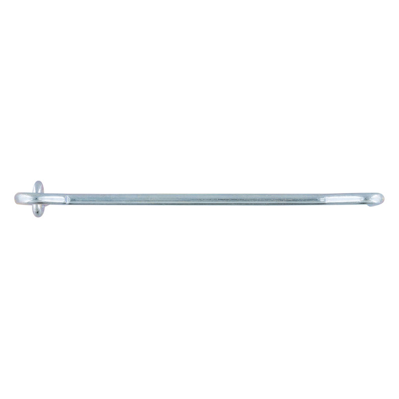 Windhaak met schroefoog 160mm verzinkt