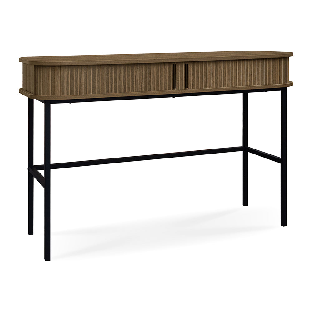 by fonQ basic Panel Bureau - B 120 cm - Walnootbruin