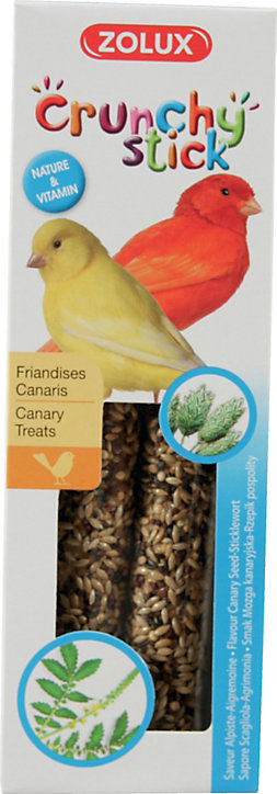 Crunchy stick canari alpiste aigremoine Zolux 85g