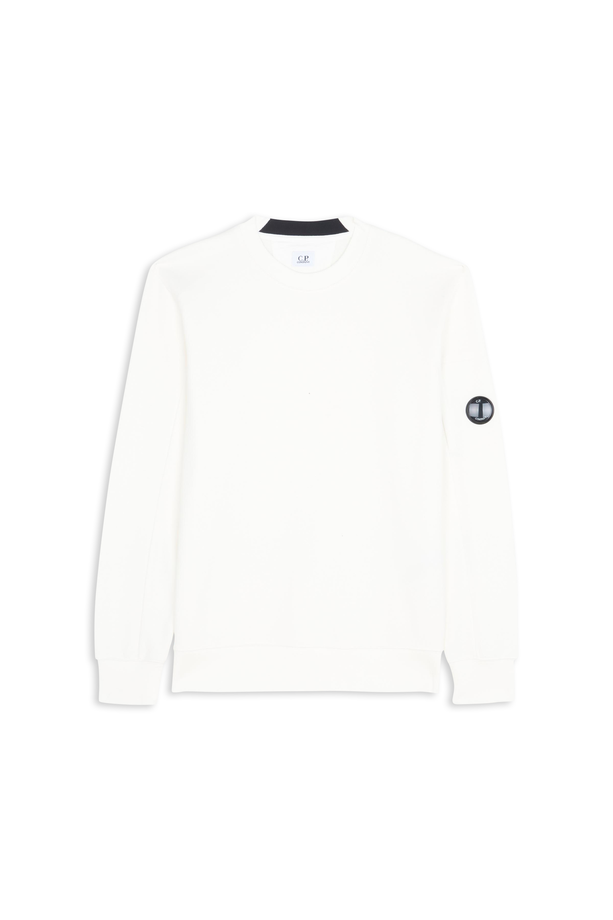 C.P. COMPANY Sweatshirt  DIAGONAL RAISED FLEECE Blanc