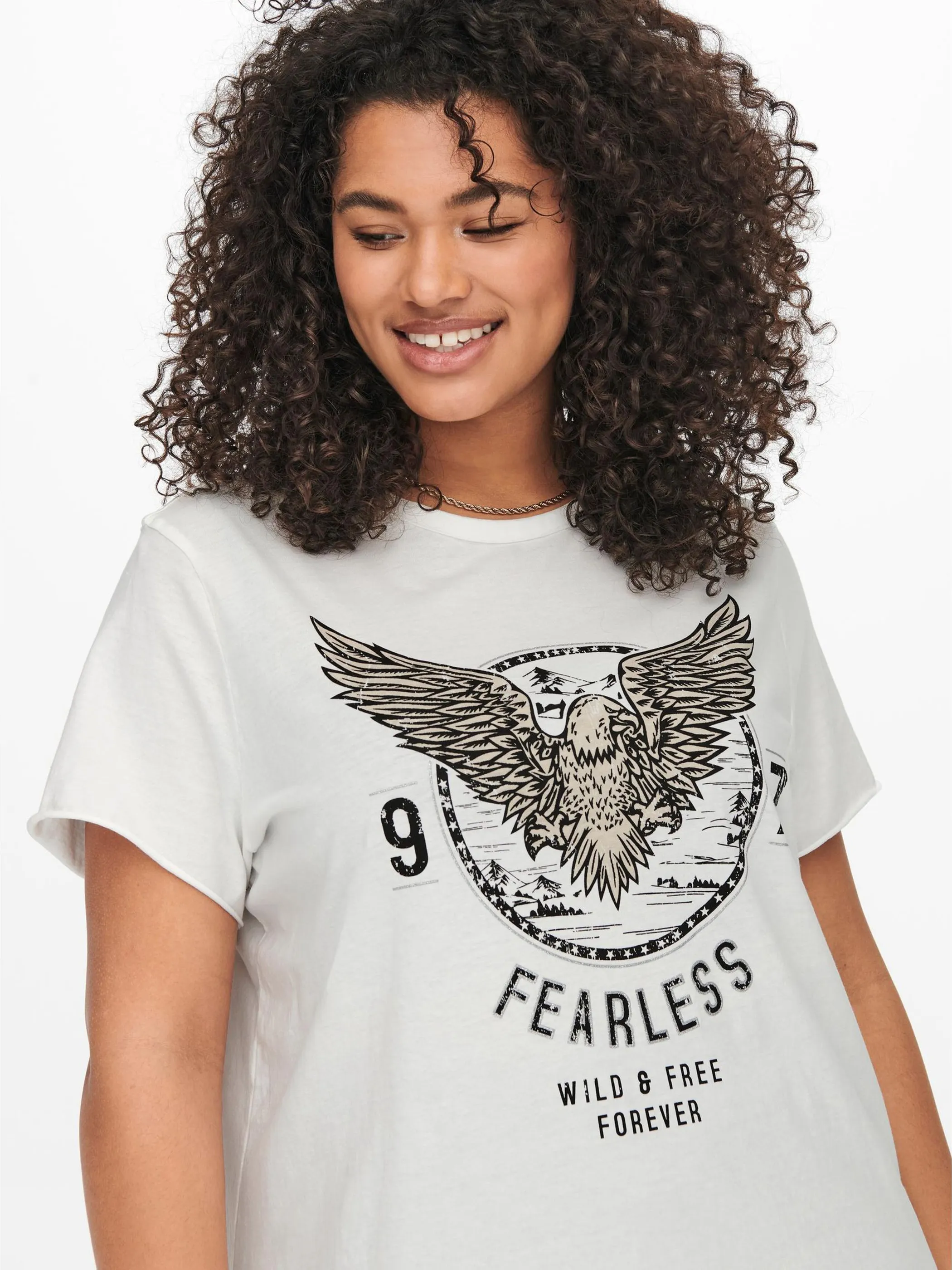 Only Carmakoma CARMIKO WILD SS REG T Shirt