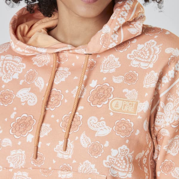 Sweatshirt PICTURE NERIS CROP HOODIE W PAISLEY PRINT