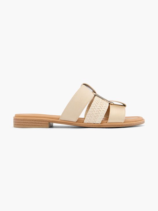 Graceland Pantolette beige
