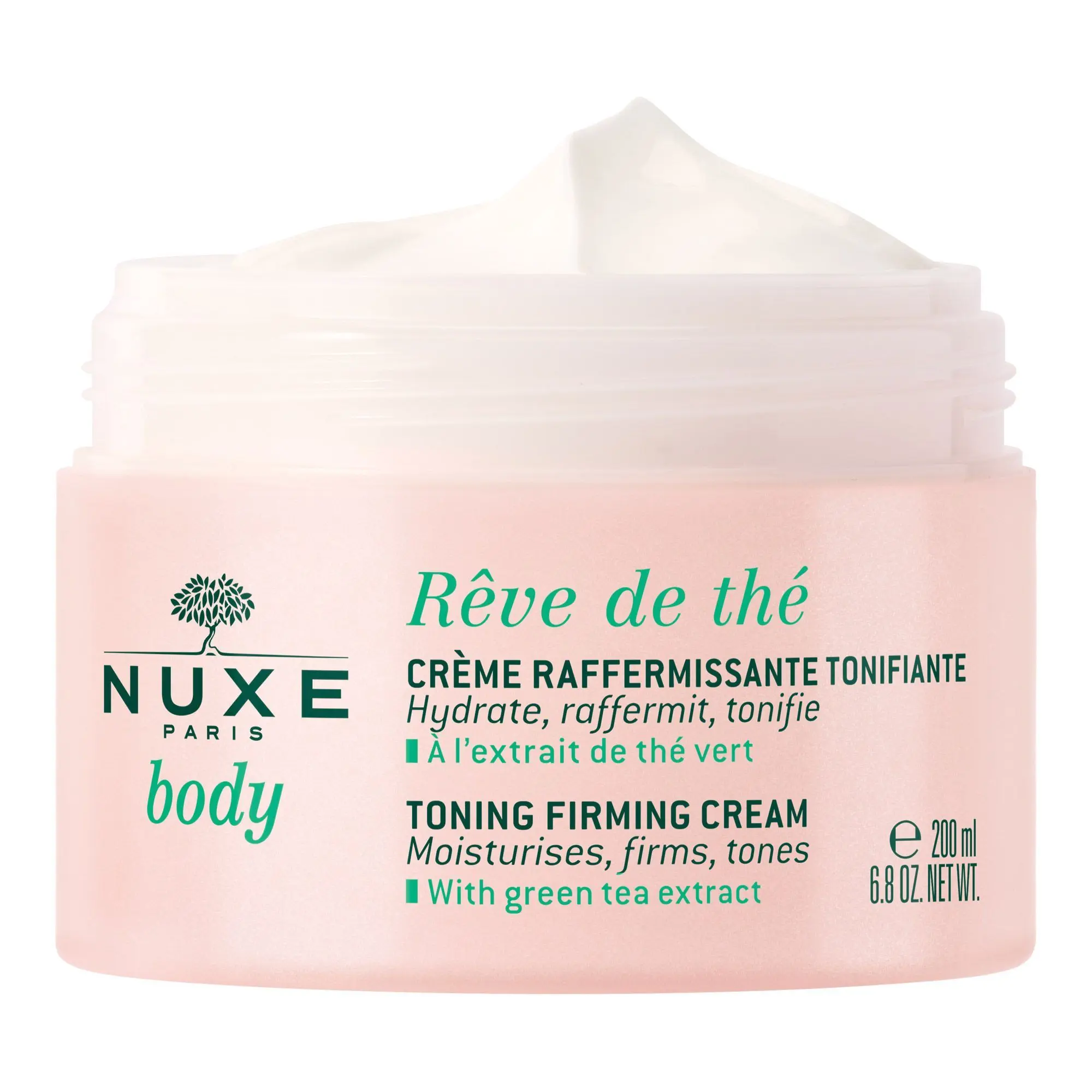 Nuxe - Crème Raffermissante Tonifiante NUXE BODY Rêve de thé®- Raffermissant et fermeté