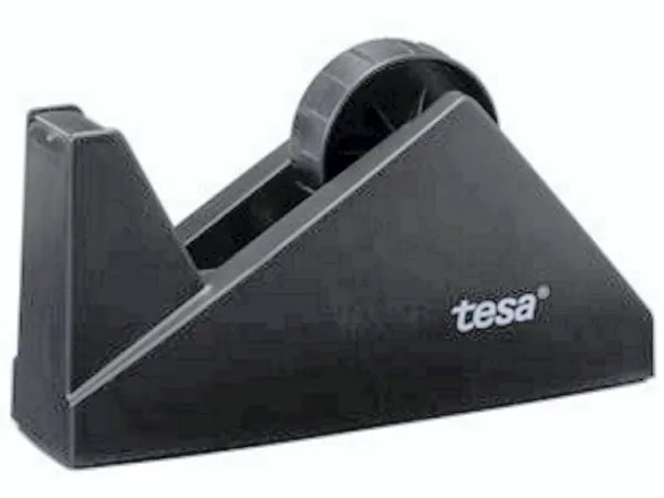 Tapedispenser sort bordmodel tesa Easy Cut max. 25mm x 66m tape