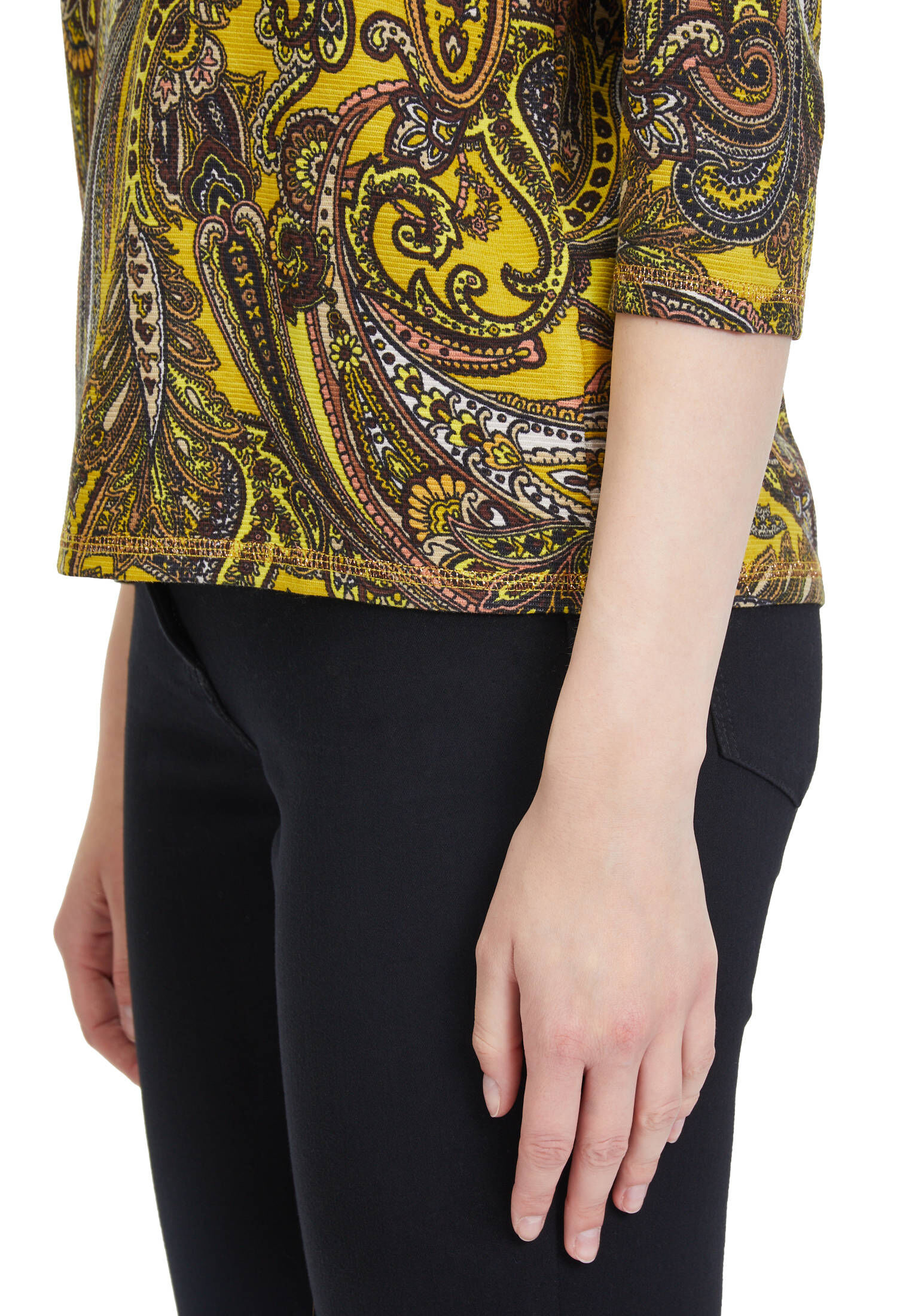 Betty Barclay| Damen Sweatshirt mit Rippenstruktur