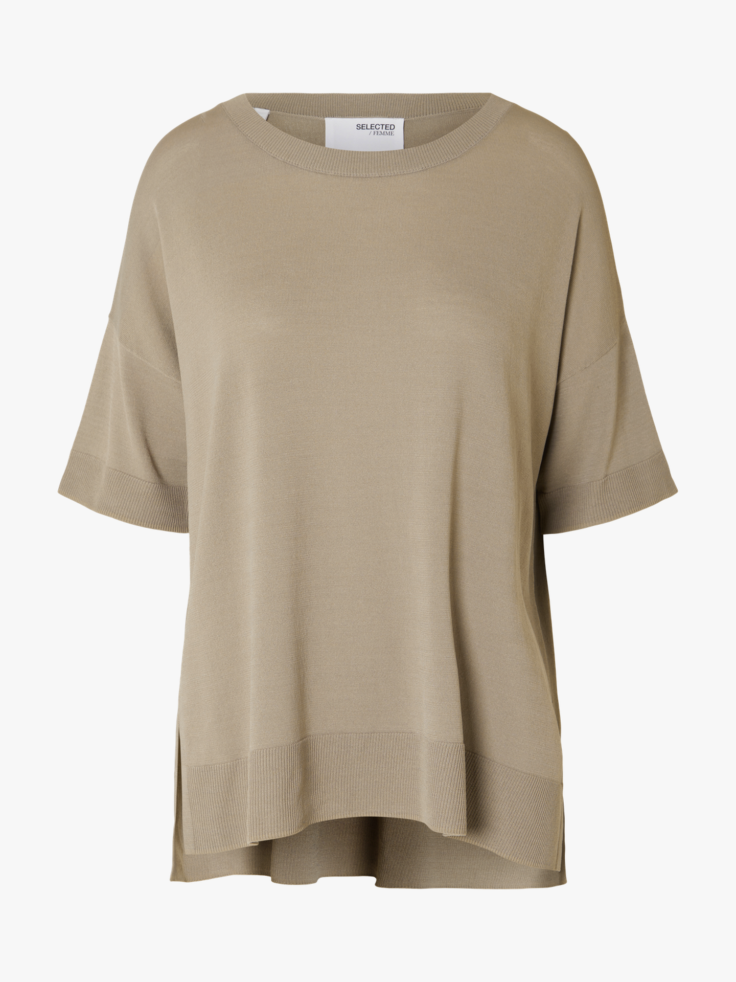 Wille Short Sleeve Knit O-Neck