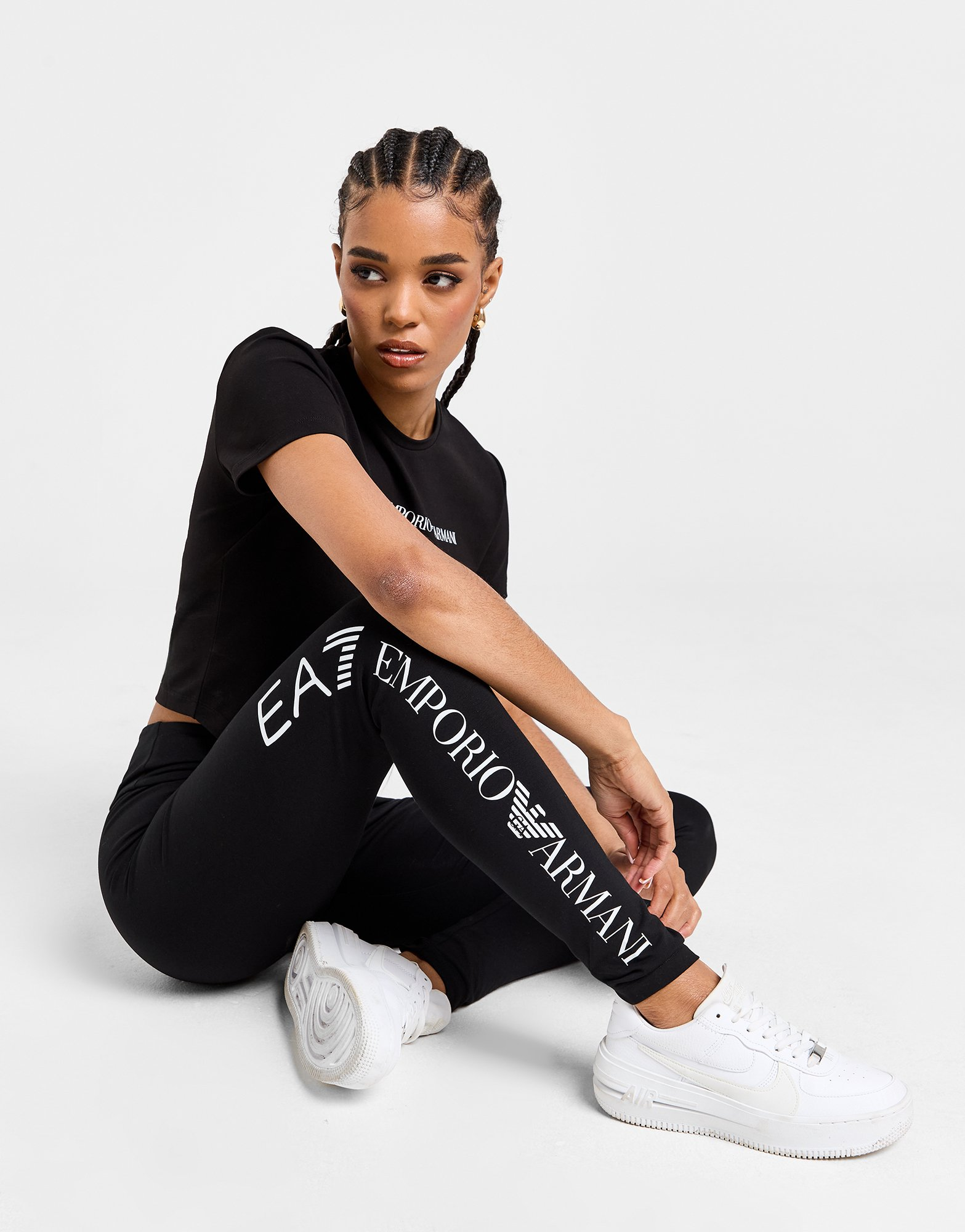 Emporio Armani EA7 Legging Logo Femme