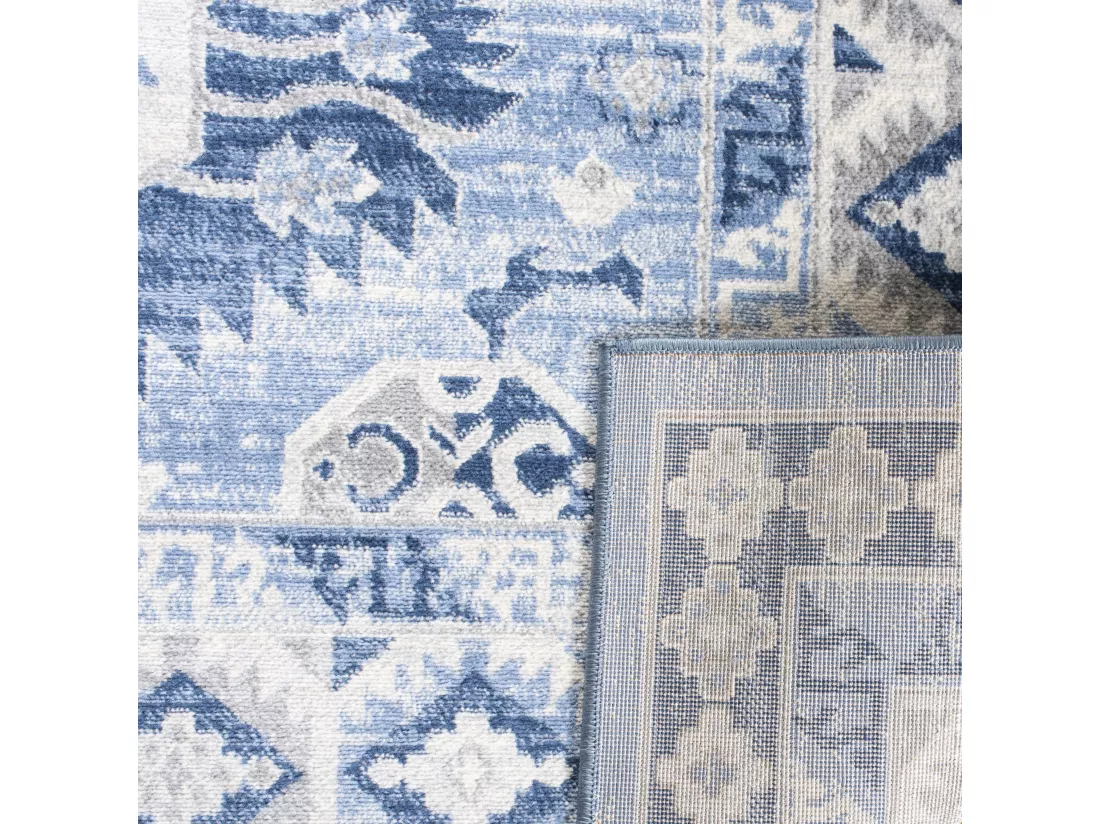 Tapis Blue & Creme 201 X 201 cm - Kathleen