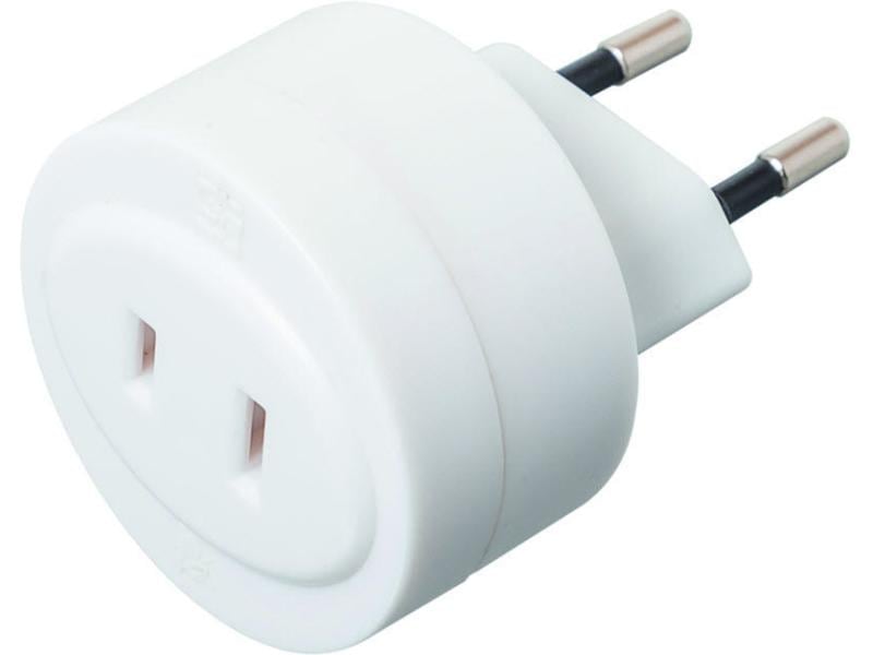 STEFFEN Reiseadapter USA – CH Adapter für USA-Buchse auf Schweizer-Stecker T11