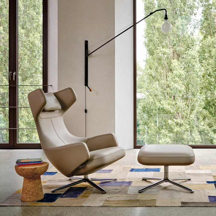 Vitra - Petite Potence Wandleuchte, Prouvé Bleu Marcoule