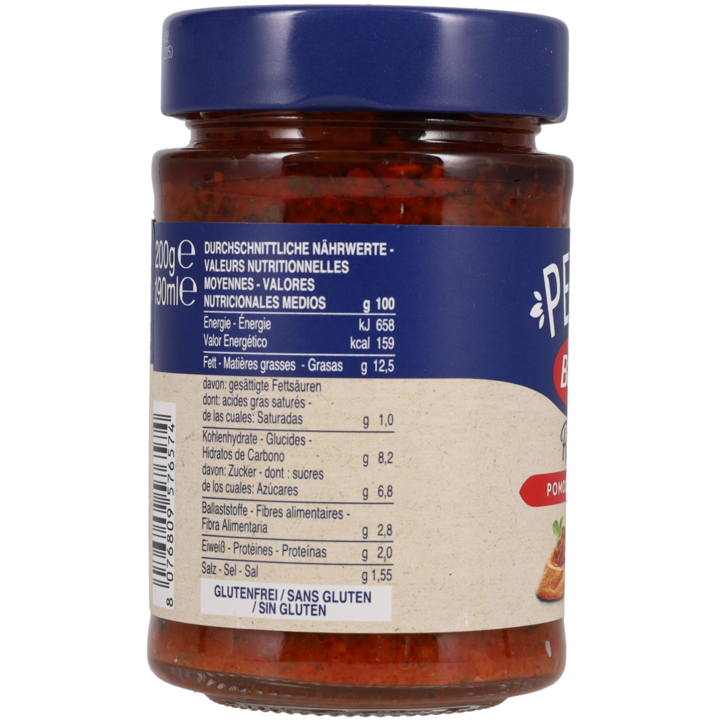 Barilla Pesto Rustico mit getrockene Tomaten