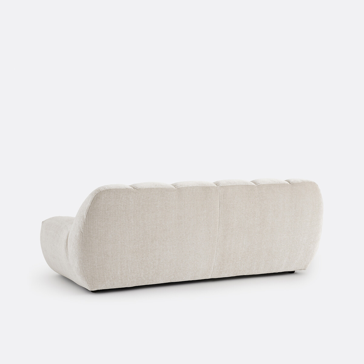 LA REDOUTE INTERIEURS<br>Sofá vintage de 3 lugares em veludo cotelê, Nuria