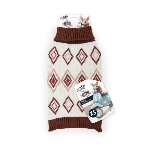 Camisa All for Paws Vintage Diamond Brown