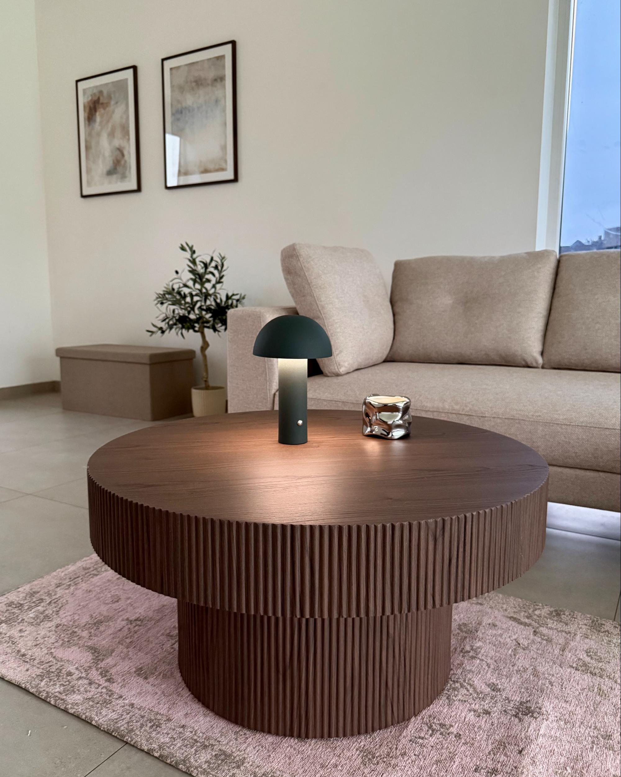 Salontafel SEUL Donkerbruin