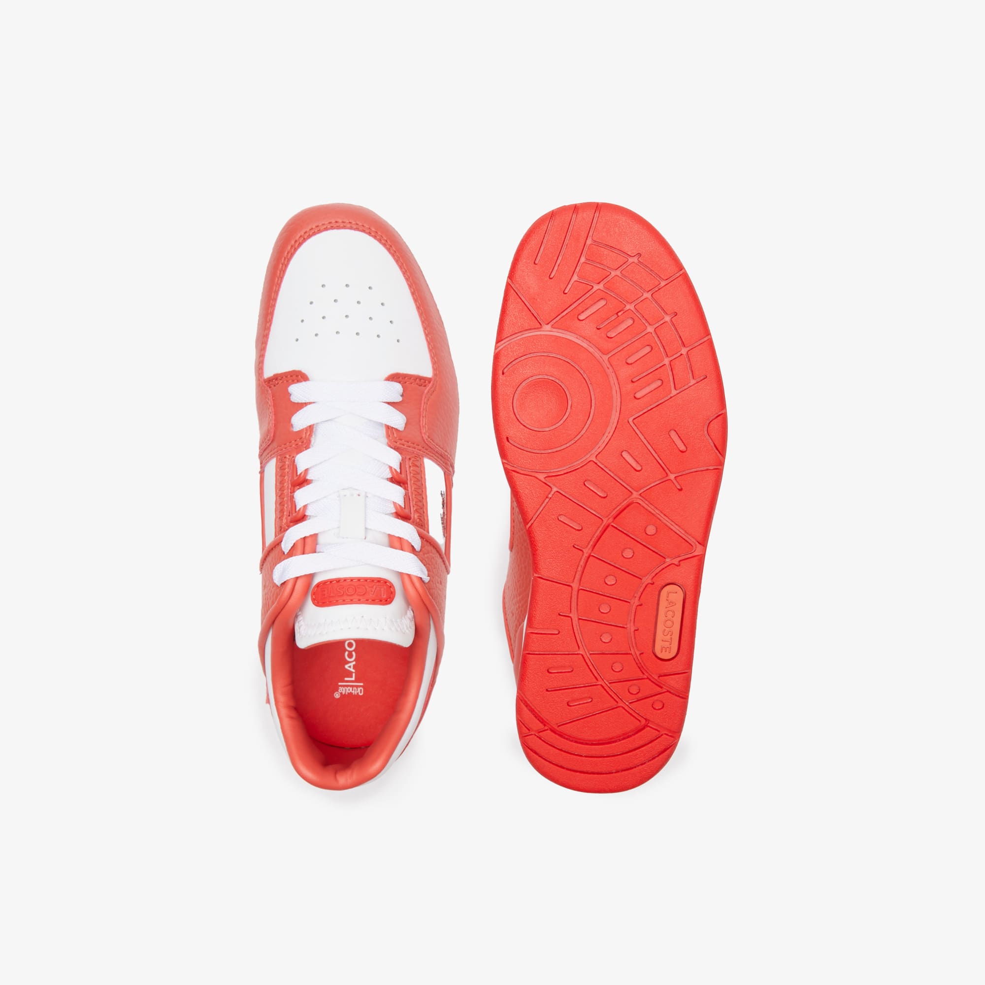 Sneakers Court Cage femme Lacoste en cuir Sneakers - Blanc - Lacoste - Femme