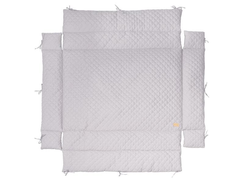 roba Laufgittermatte universal Silbergrau 75 - 100 x 100 cm Laufgittereinlage für 2 Laufgittergrössen