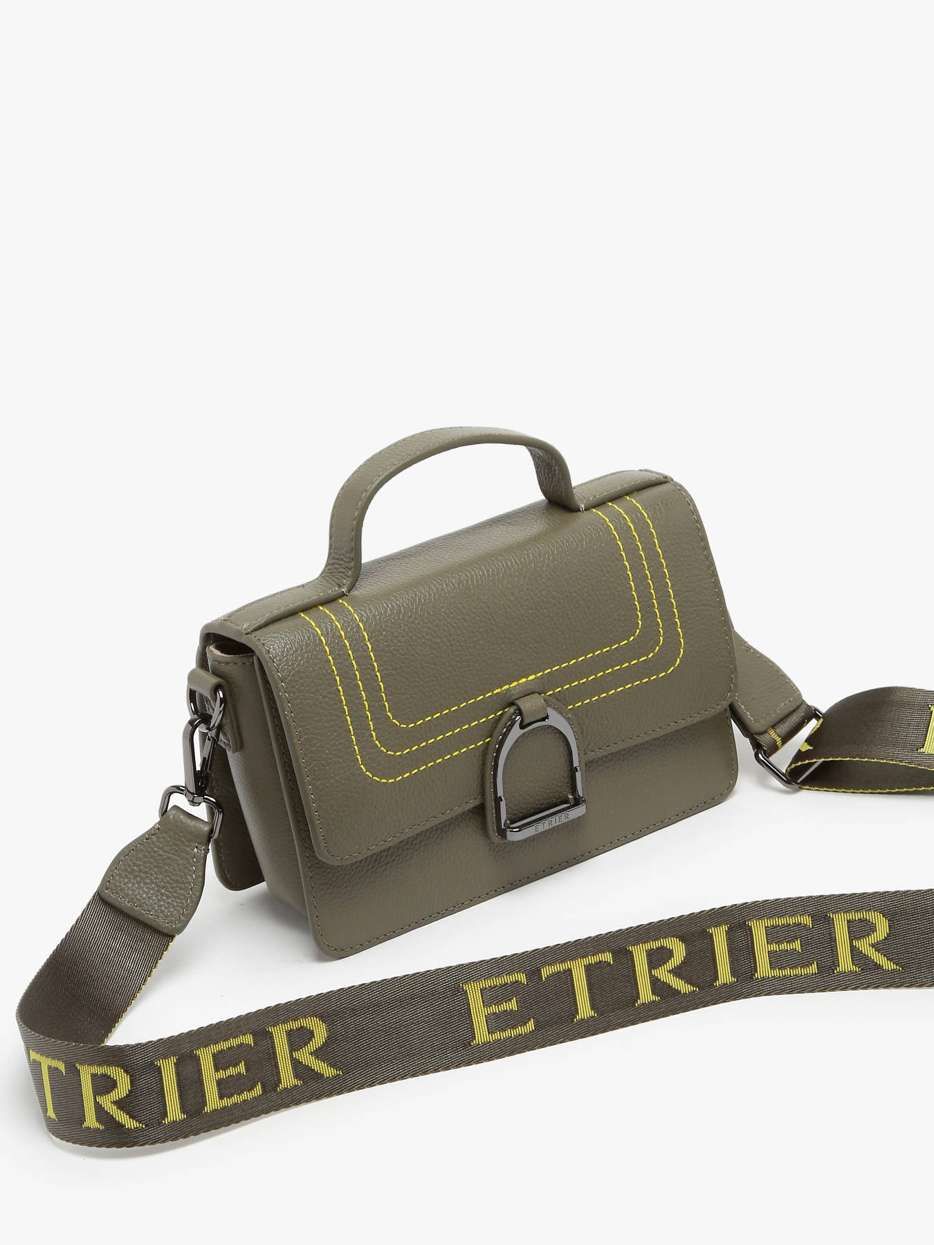 Sac bandoulire Altesse surpique cuir ETRIER