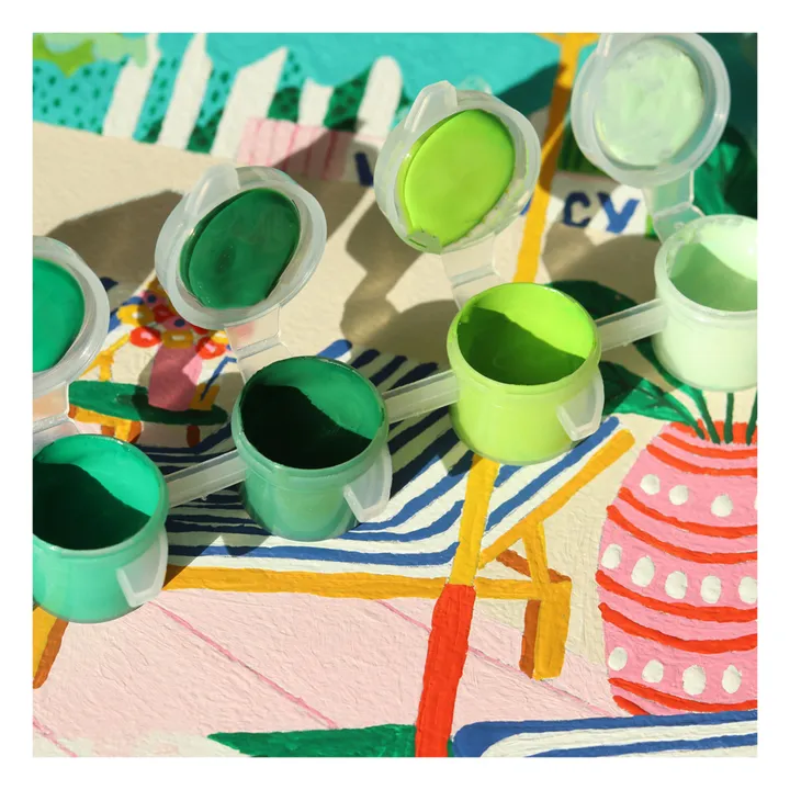 La Petite Épicerie Kit de peinture au numéro - The Motel Pool