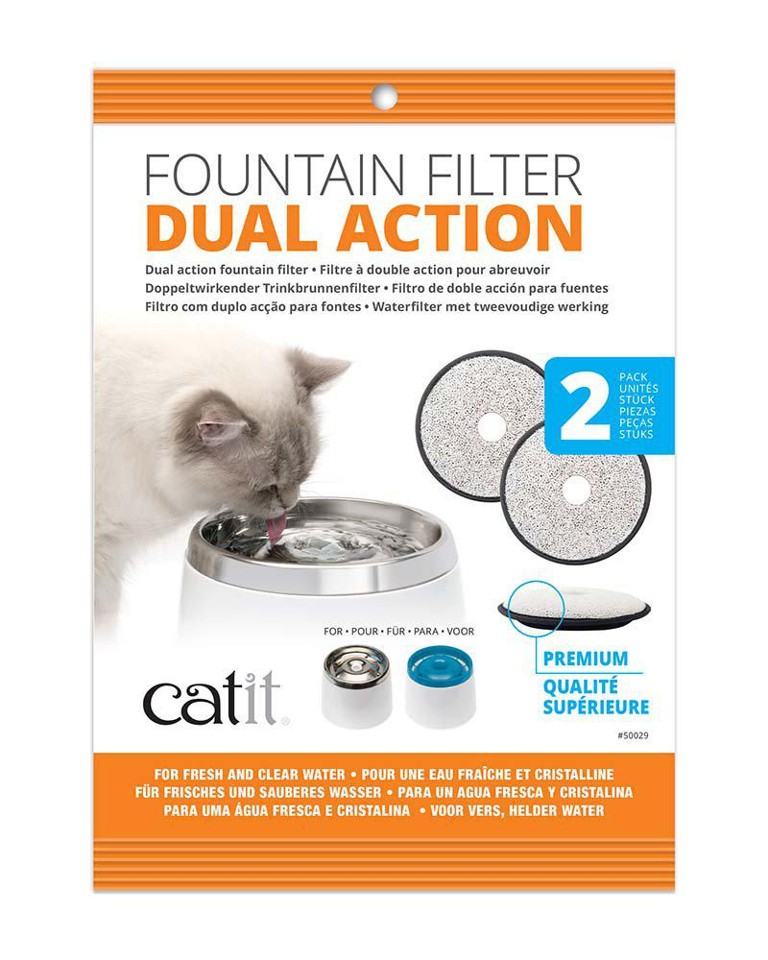 CATIT - Aktivt kulfilterPremium 2stk til varenr 1211115