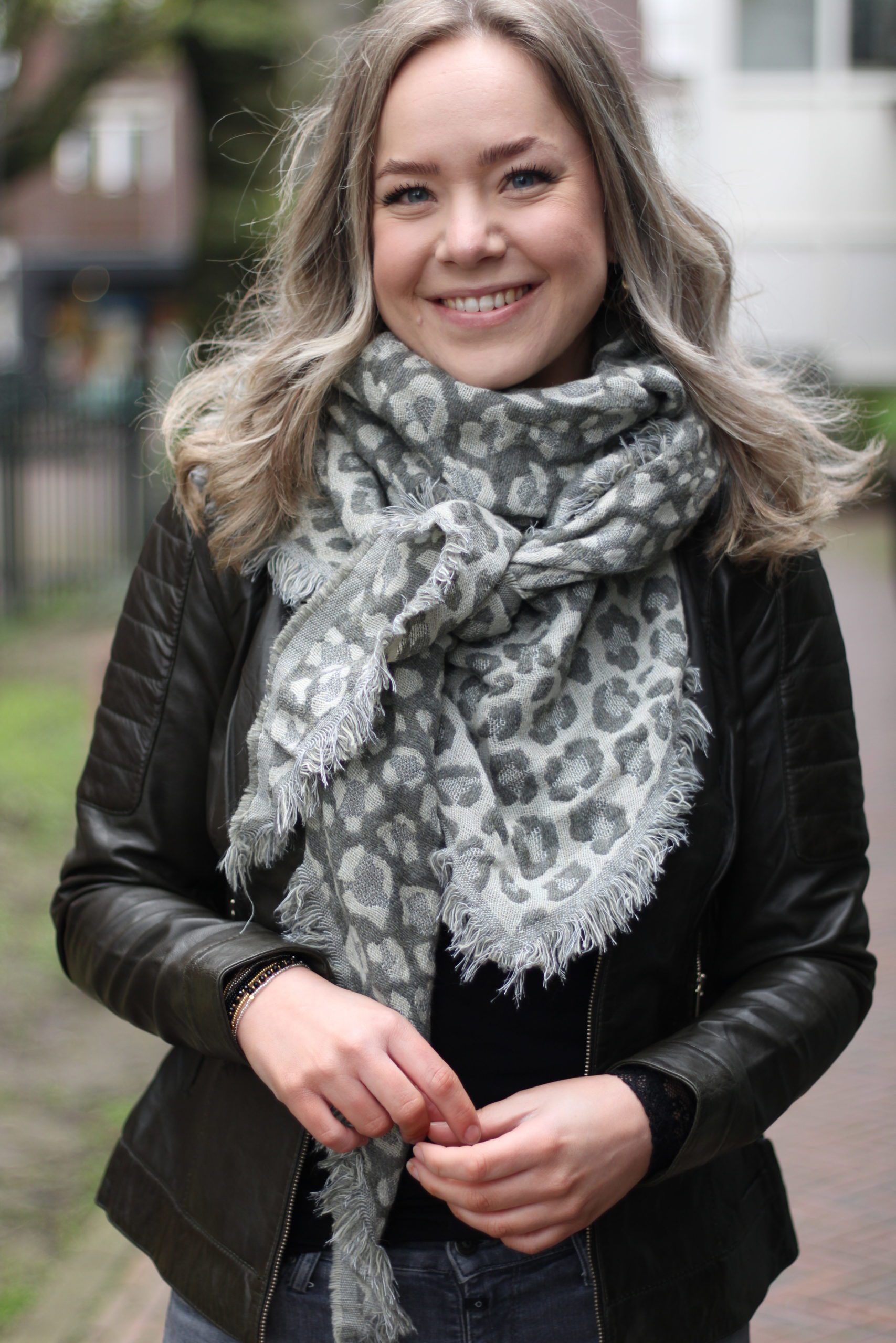 Chabo - Jordan Leather Jacket - Olijf Groen