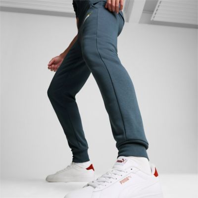 PumaESS+ 2 Col Logo Pants FL - grau