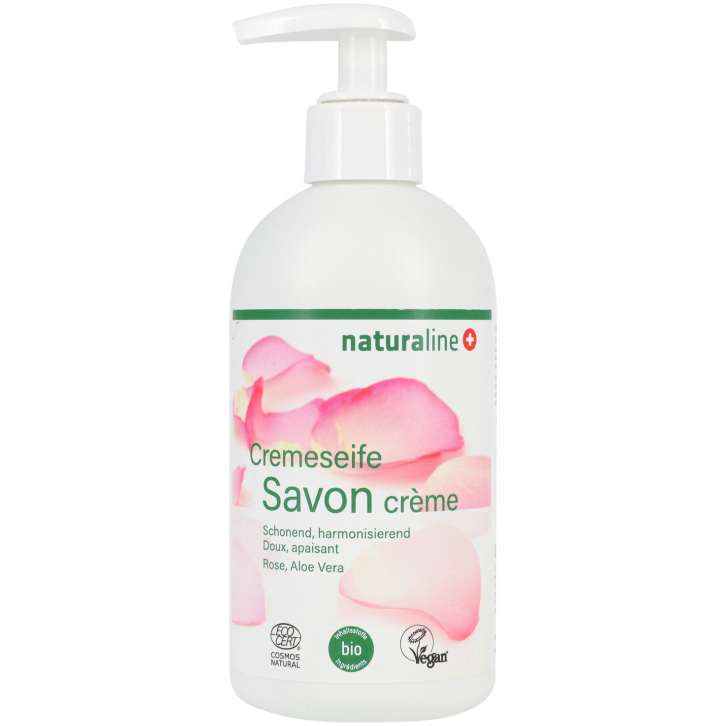 Naturaline Cremeseife Rose/Aloe Vera