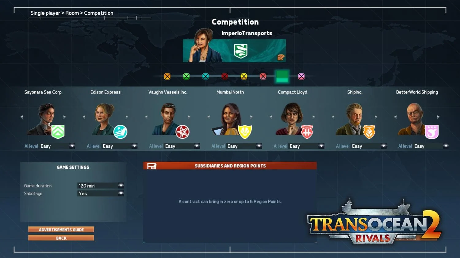 TransOcean 2: Rivals- PC
