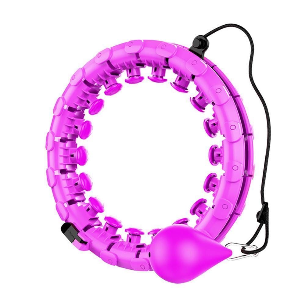 Sport-Knight® Smart Hula Hoop Maschine Lila inkl. Buch