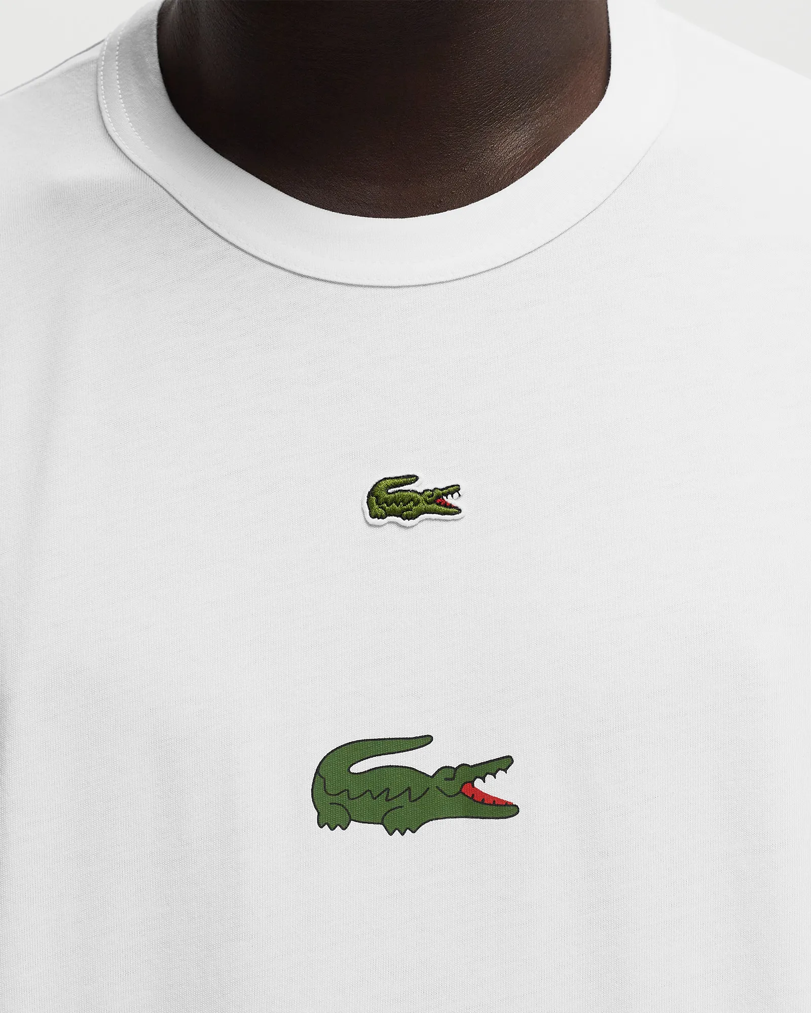 Comme des Garçons Shirt X LACOSTE KNIT TEE