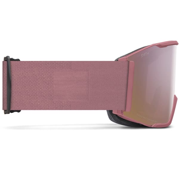Masque de ski SMITH SQUAD MAG CHALK ROSE CHROMAPOP EVERYDAY ROSE GOLD MIRROR