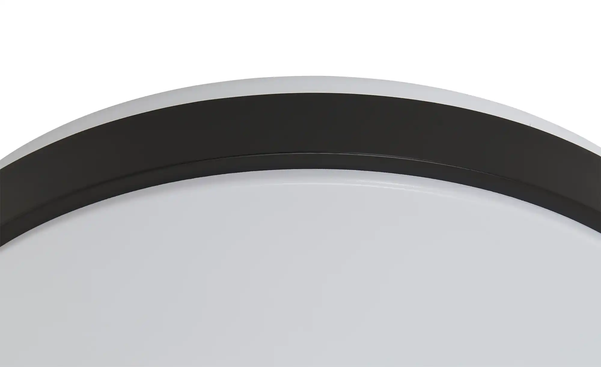 KHG LED-Deckenleuchte schwarz/weiß mit Funktion