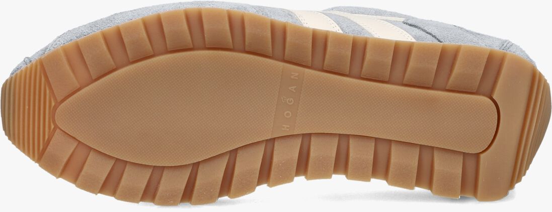 blauwe hogan lage sneakers h701 allacciato h