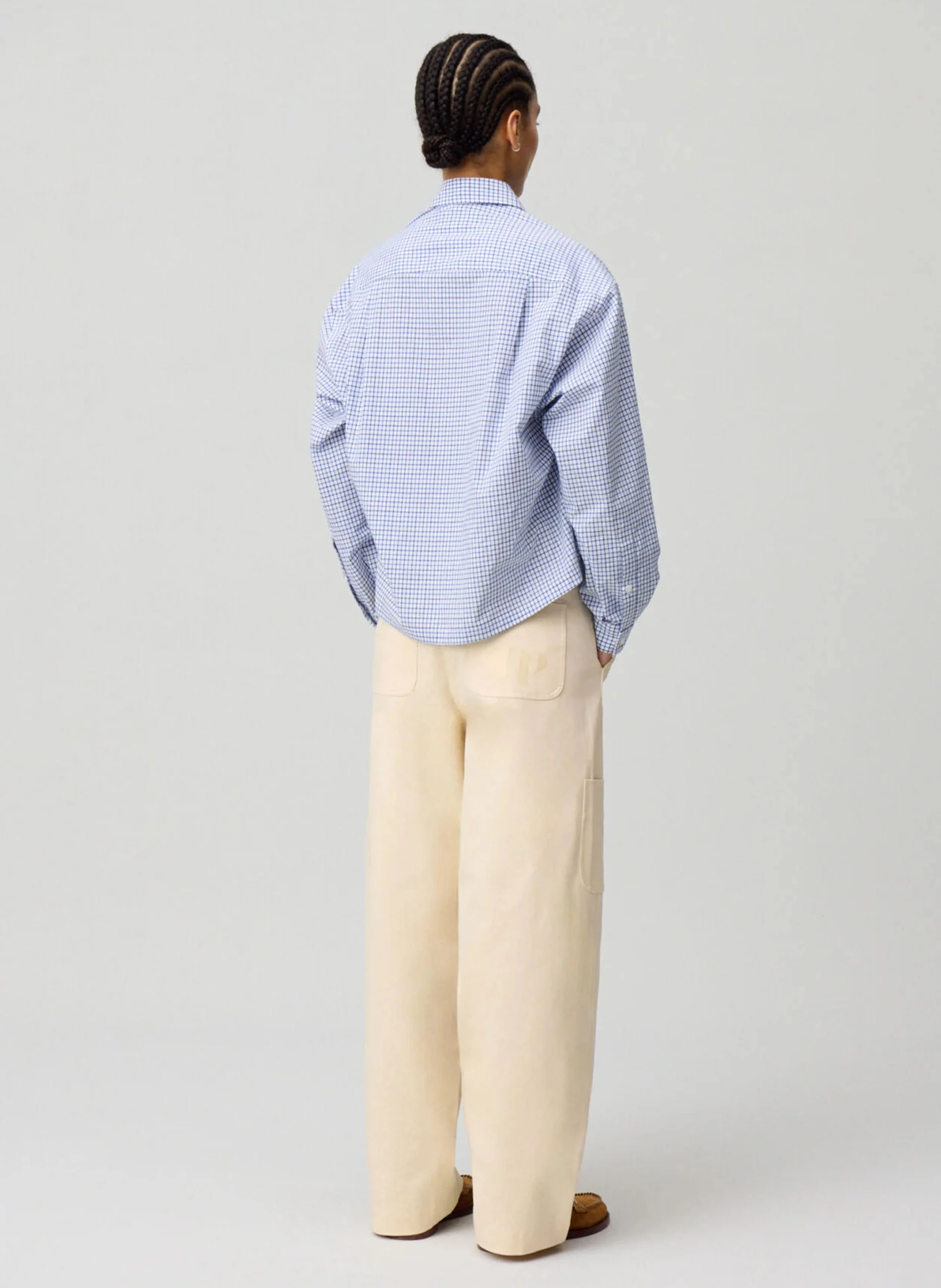 Chemise à carreaux en coton | Multicolore