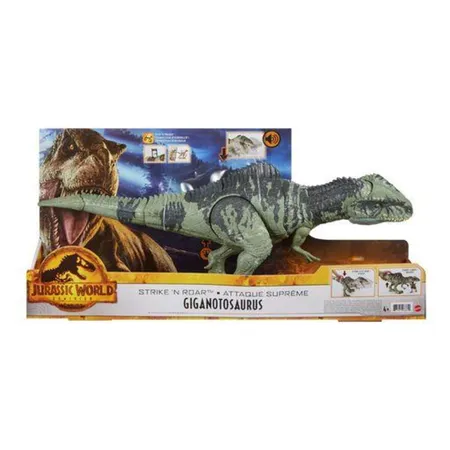 Mattel Jurassic World Strike N' Roar Giganotosaurus