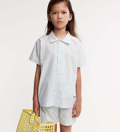 Liewood Set - Leona - Stripe Rein Sky/Creme De La Creme