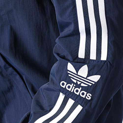 Veste Zippée A Bandes Lock Up HL2189 Bleu Marine
